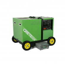 GWE 5kw silent portable small gas generator LPG natural gas generator dual fuel generator for home use